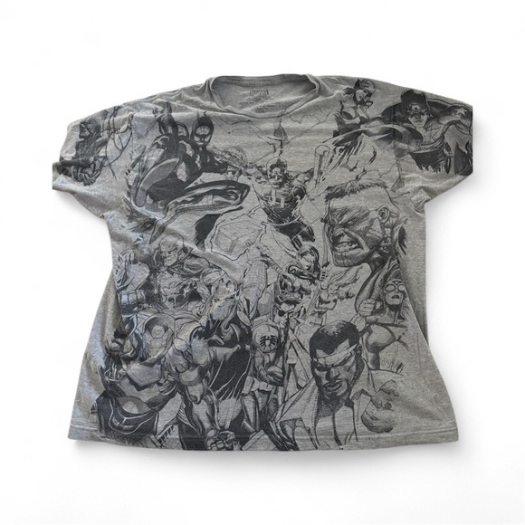 Marvel Other - Marvel Comics Graphic T-Shirt | Avengers Characters | Size 2x